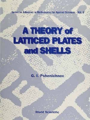 cover image of A Theory of Latticed Plates and Shells
